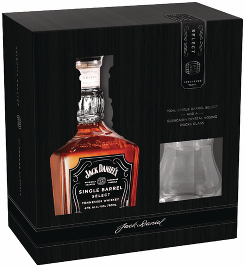 Jack Daniels Single Barrel with Glass Gift | Total Wine & More