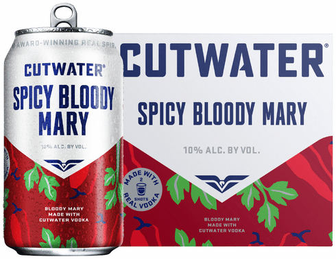 CLASS  – Bloody Mary – Zing Zang Bloody Mary with Vodka Canned Cocktails, 4 cans