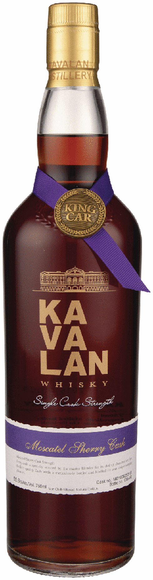 ウイスキー KAVALAN SOLIST MOSCATEL 750ml 51.6% Kavalan Solist Moscatel Cask Strength | Kent Street Cellars