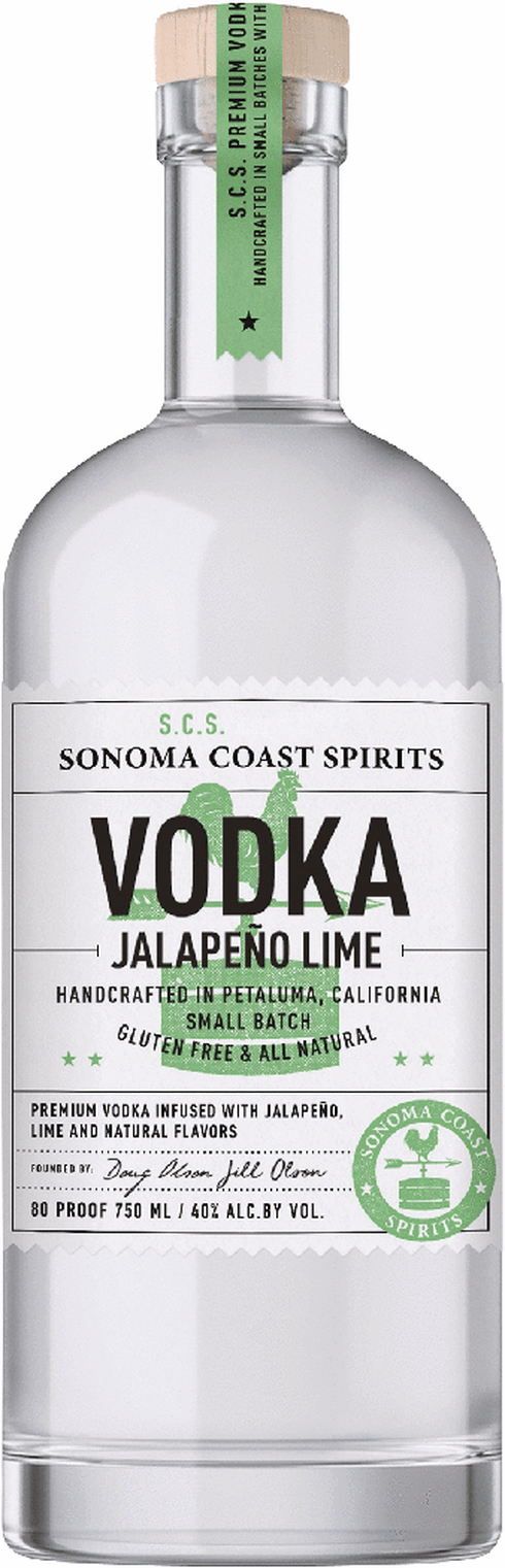 Sonoma Coast Jalapeno Lime Vodka | Total Wine & More