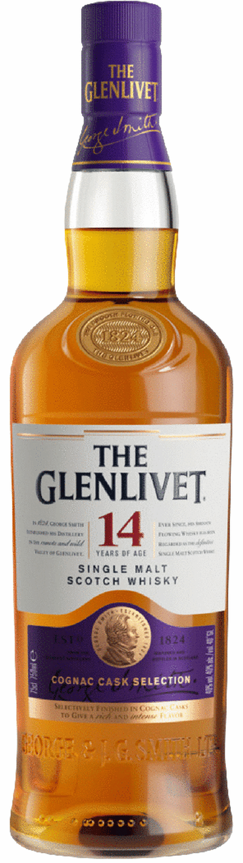 Glenlivet 14 Year Single Malt Scotch | Total Wine & More