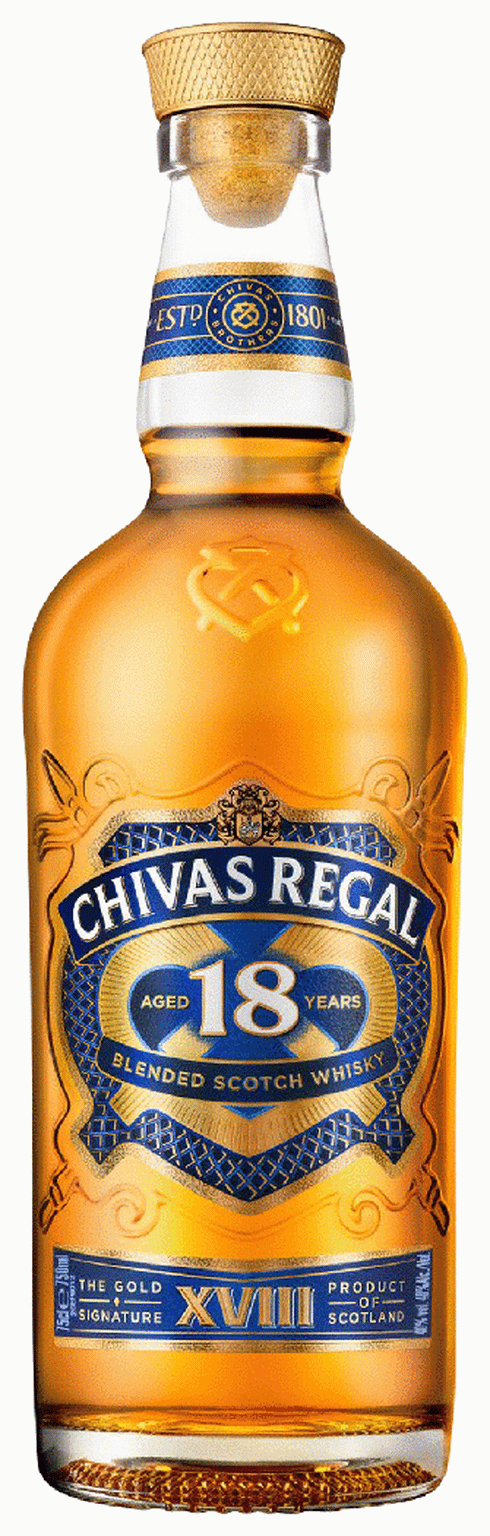 Chivas Regal 18 Year Blended Scotch Whisky | Total Wine & More