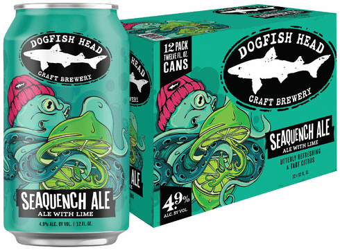 ワンフェス　有空5mins Fishcat Tisha ブルーソーダ&香草君 Dogfish Head SeaQuench Ale Session Sour Beer | Total Wine & More