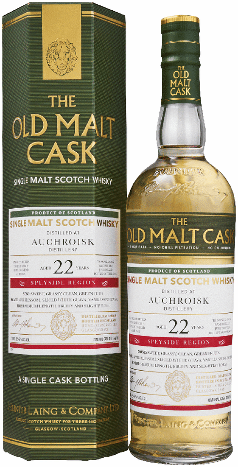 Old Malt Cask Auchroisk 22 Year 2000 Single Malt Scotch