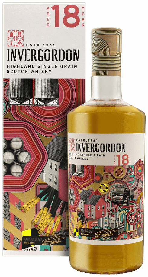 Invergordon 18Yr Single Grain Scotch Whisky | Total Wine & More