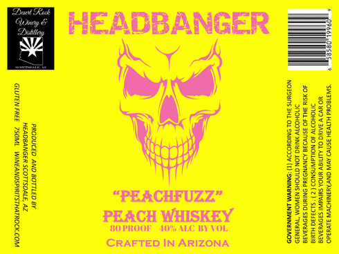 Headbanger Peachfuzz Peach Whiskey | Total Wine & More
