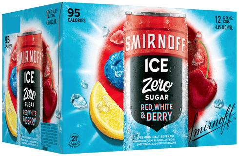 Smirnoff Ice Zero Sugar Red White and Berry Total Wine & More