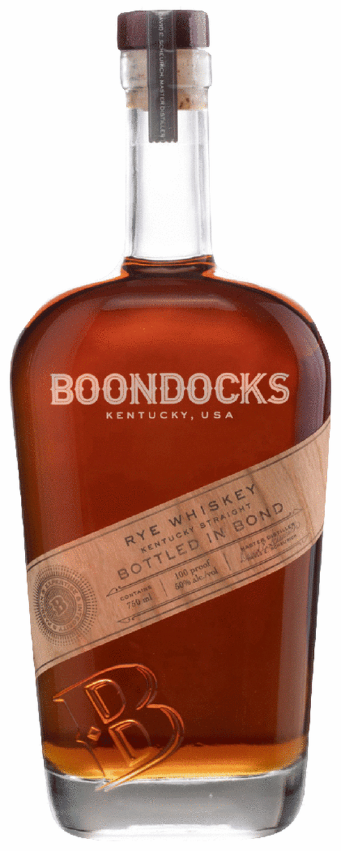 Boondocks Bottled-in-Bond Straight Rye Whiskey