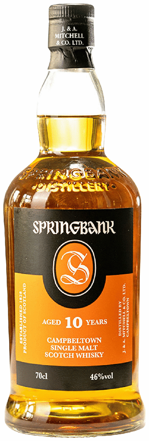 ウイスキー SPRINGBANK 10 YEARS 70cl 46% Springbank 10 Year Single Malt Scotch | Total Wine & More