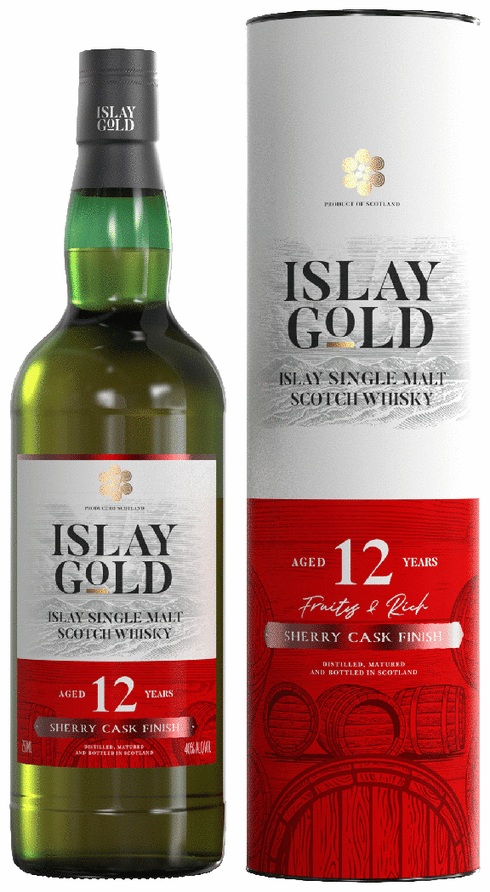 Islay Gold 12 Year Sherry Cask Single Malt Scotch | Total Wine & More