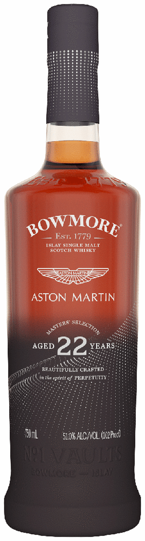 Bowmore Aston Martin Masters Series 22YR Single Malt Scotch Whisky