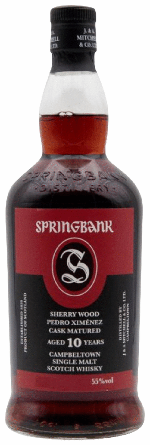 スプリングバンク 10年 SHERRY WOOD PEDRO XIMENEZ Springbank 10 Year Old Sherry Wood Pedro Ximenez Ca