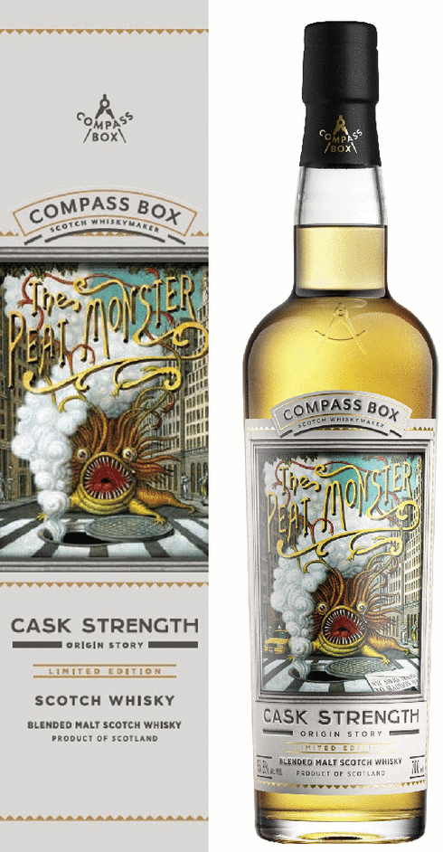 Compass Box Peat Monster Cask Strength Scotch Whisky | Total