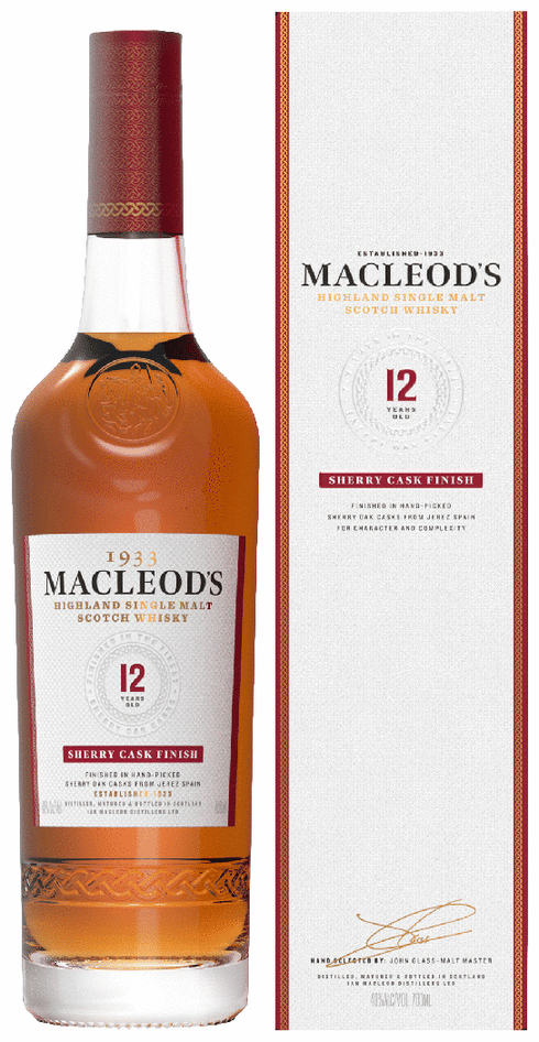 1933 Macleod's 12 Year Sherry Cask Single Malt Scotch | Total Wine