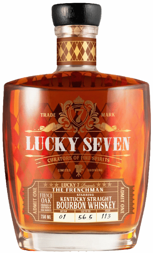 Lucky Seven The Frenchman Kentucky Straight Bourbon Whiskey