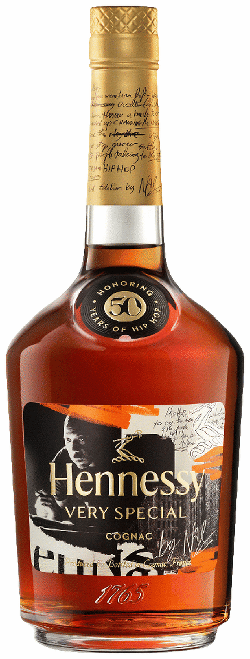 Hennessy Very Special Cognac Hip hop 6本 Hennessy VS Hip Hop 50th Anniversary Edition by Nas Cognac