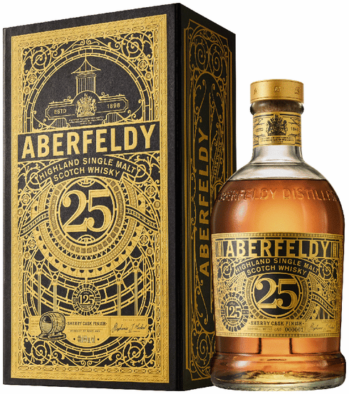 【稀少新品】Aberfeldy 25年 125周年記念限定ボトル　アバフェルディ Aberfeldy 25 Year 125th Anniversary Limited Edition Single Malt