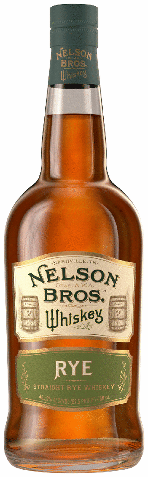 Nelson Brothers Straight Rye Whiskey