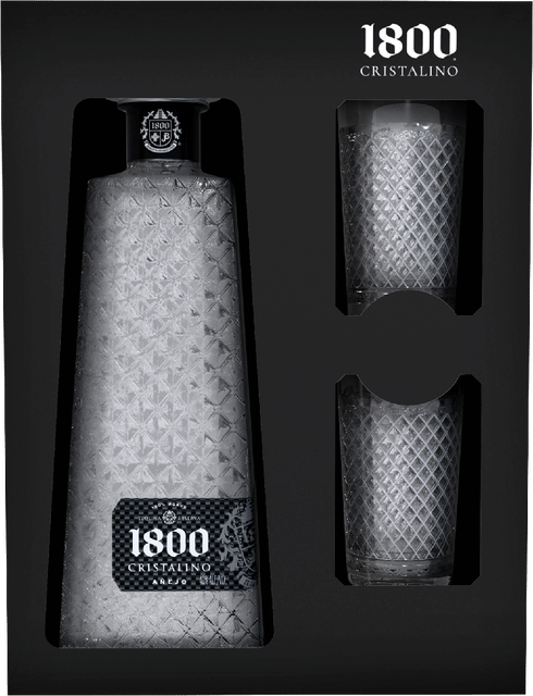 1800 Cristalino with Shot Glasses Gift | Total Wine & More