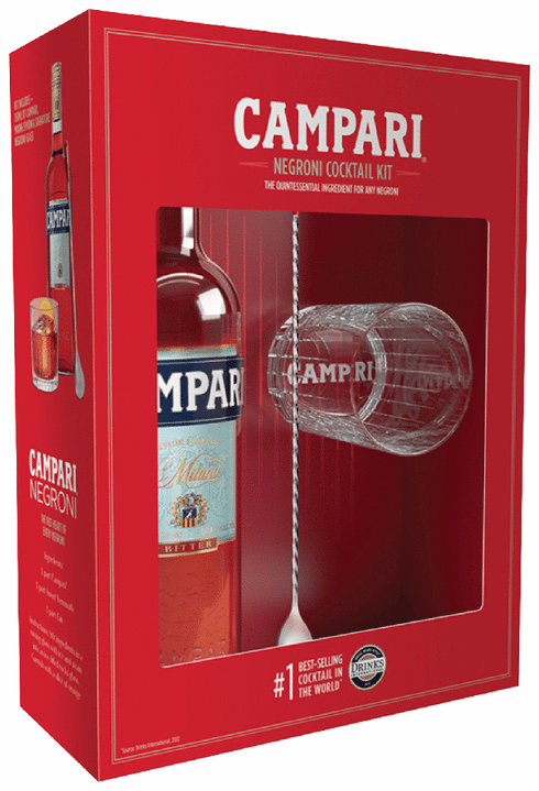 Campari Negroni Cocktail Kit Gift Set | Total Wine & More