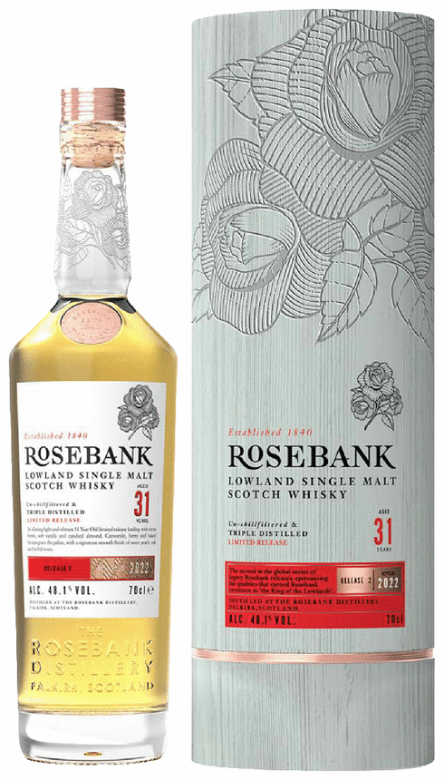 Rosebank 31Yr Lowland Single Malt Scotch | Total Wine & More