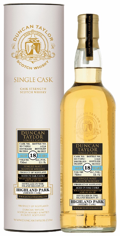 Duncan Taylor 18 Yr Highland Park Sherry 2004 Scotch | Total Wine