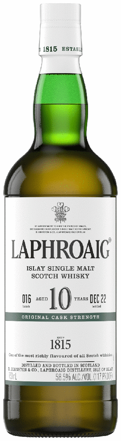 ウイスキー Laphroaig 10Year Old Cask Strength 700ml Laphroaig 10 Year Old Cask Strength - Batch 15 | Laphroaig