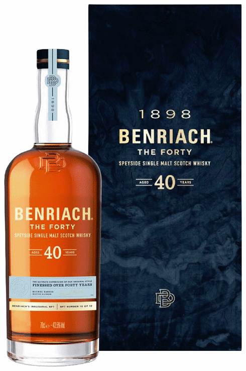 【ミニボトル】Benriach（ベンリアック） 40年 Benriach 40 Yr | Total Wine & More