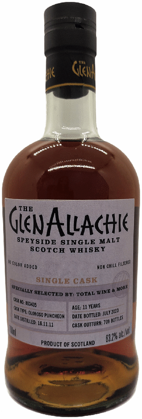 GlenAllachie 11 Yr Oloroso Cask 803435 | Total Wine & More