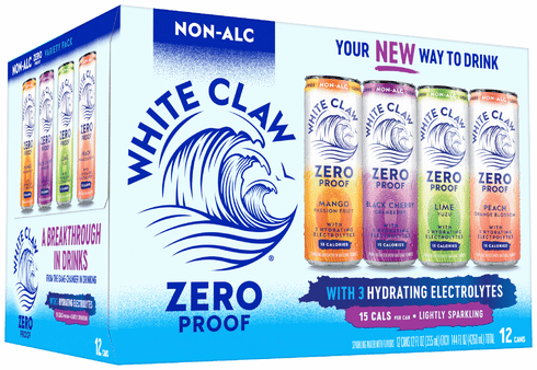 White Claw Non-Alcoholic 0% Variety Pack | Total Wine & More