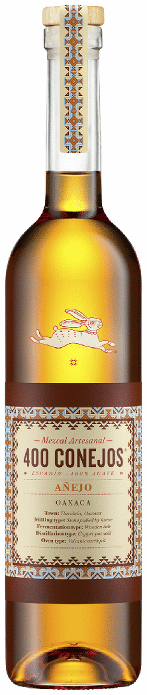 400 CONEJOS メスカル 750ml 400 Conejos Mezcal Ancestral (750ml) – Cellar.com