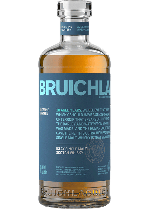 Bruichladdich 18 Year Islay Single Malt Scotch | Total Wine