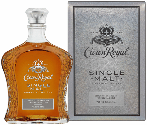 Crown Royal Single Malt bottle