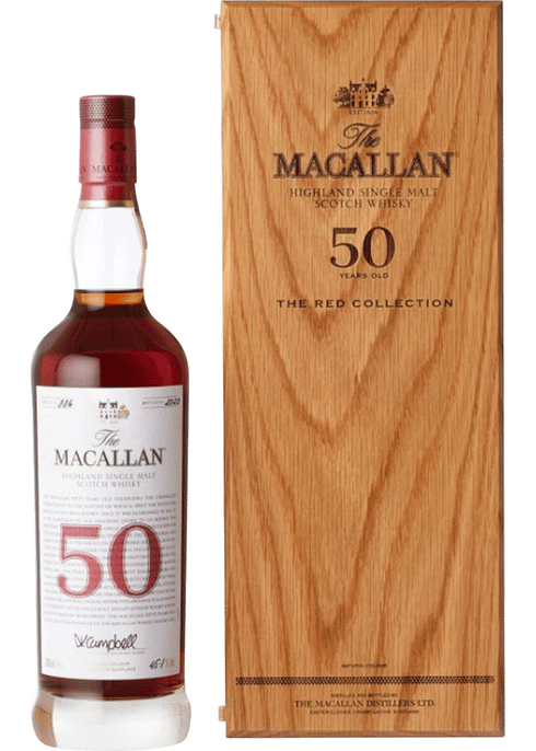 Macallan Red Collection 50Yr | Total Wine & More