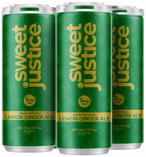 Sweet Justice THC 5mg Lemon Ginger Ale | Total Wine & More