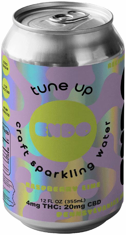 Tune Raspberry Lime Endo Tune UP THC 4mg Raspberry Lime Sparkling Water | Total Wine & More