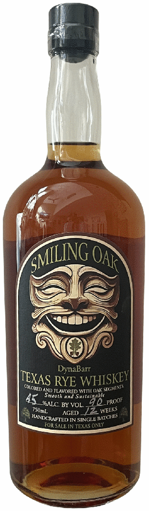 DynaBarr Smiling Oak Rye Whiskey | Total Wine & More