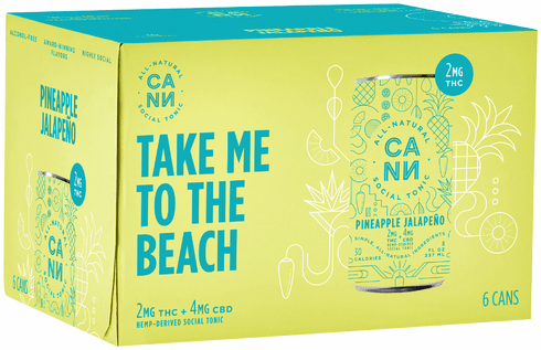 Cann THC 2mg Pineapple Jalapeno | Total Wine & More