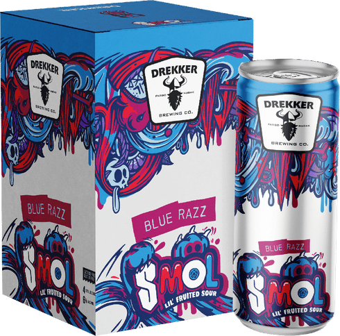 Drekker Blue Razz SMOL | Total Wine & More