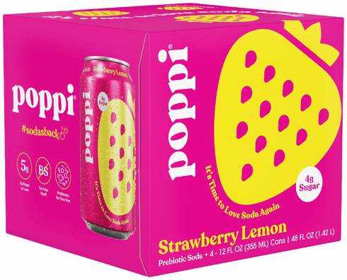 Poppi Soda - Strawberry Lemon | Total Wine & More