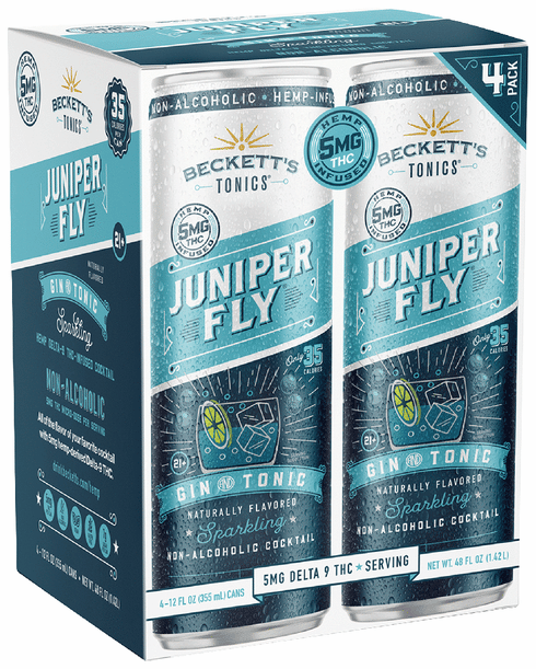 Beckett's Juniper Fly THC 5mg Gin and Tonic Sparkling