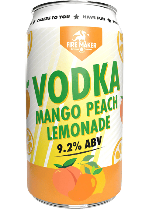 Fire Maker Vodka Mango Peach Lemonade | Total Wine & More