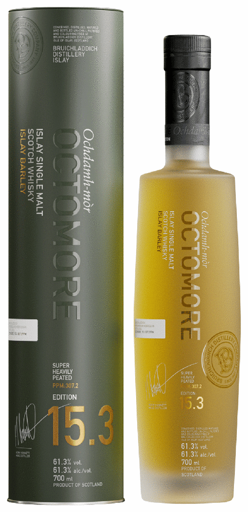 Octomore 15.3 シングルモルトウイスキー Bruichladdich Octomore 15.3 Scotch Whisky | Total Wine & More