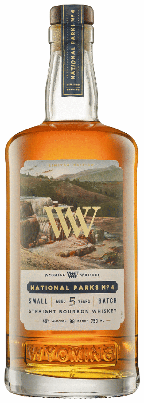 Wyoming Whiskey National Parks No. 4 Straight Bourbon Whiskey