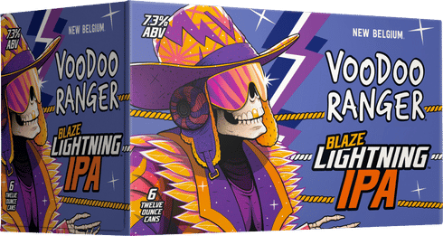 New Belgium Voodoo Ranger Blaze Lightning IPA | Total Wine & More