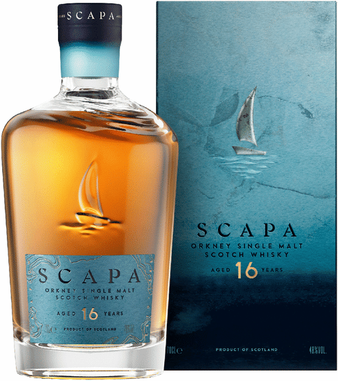 SCAPA シングルモルトスコッチウイスキー 16年 700ml スキャパ 16年：700ml [70195]終売(98-0) 激安酒通販 輸入酒のかめや