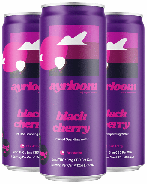 Ayrloom THC 3mg Black Cherry CT | Total Wine & More
