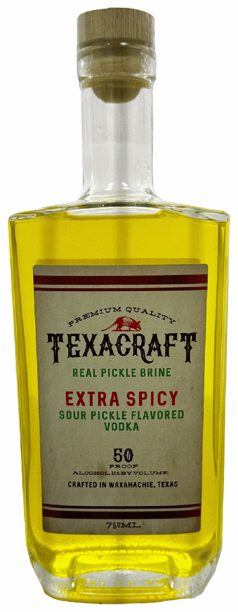 Texacraft Extra Spicy Pickle Vodka | Total Wine & More