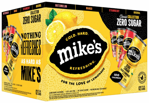 MIKESUKE　11枚 Mikes Hard Beverage Cool Hard Refreshing Mango Bottle - 6-11.2 Fl