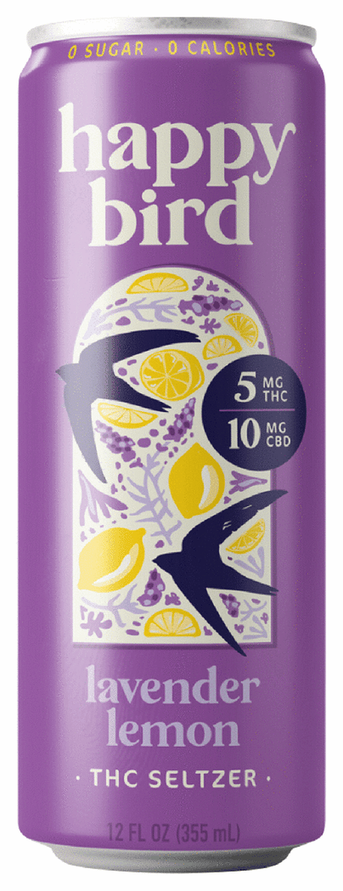 美容液 Happy blue bird Happy Bird THC 5mg Lavender Lemon | Total Wine & More